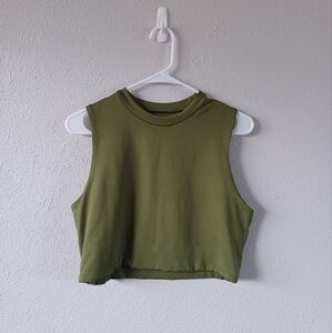 Zaful Green Crop Top